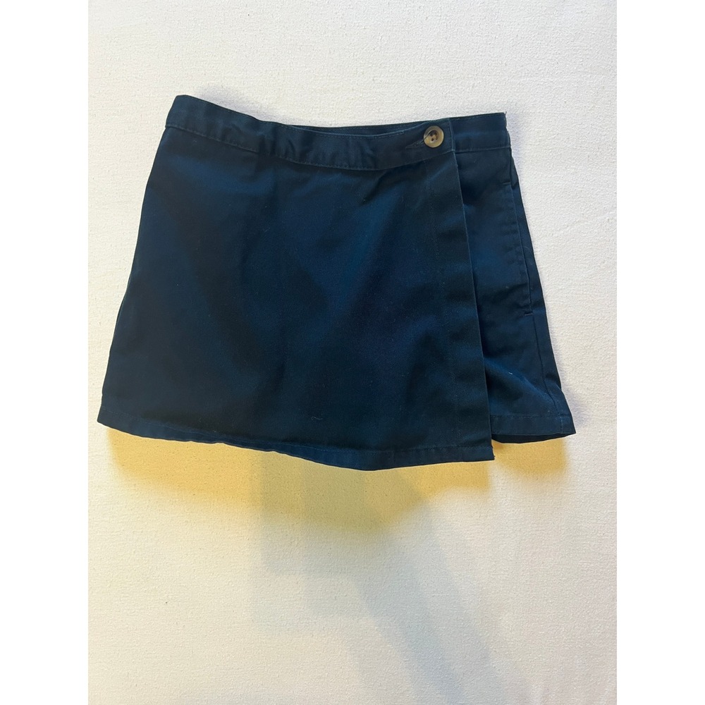 Lands' End Girls Blue Navy School Uniform‎ Skort Size 5